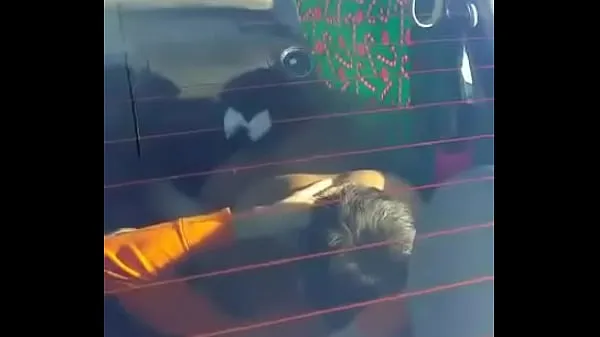 Couple caught doing 69 in car Video hangat besar