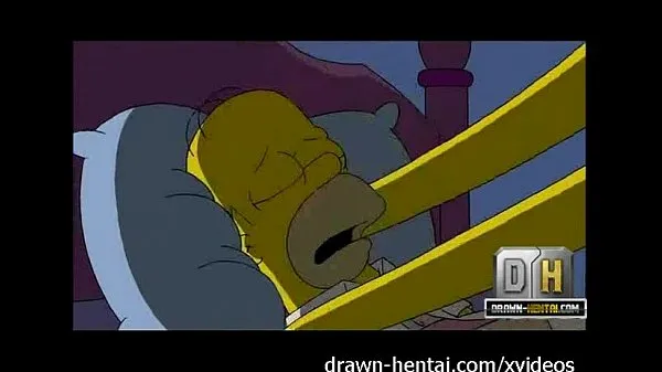 Grandes Simpsons Porn - Noche de sexovídeos cálidos