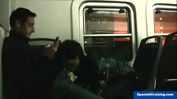 Grandes Str8 Dude atendido em um trem vídeos calorosos