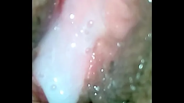 Große My cum in my wife's vaginawarme Videos