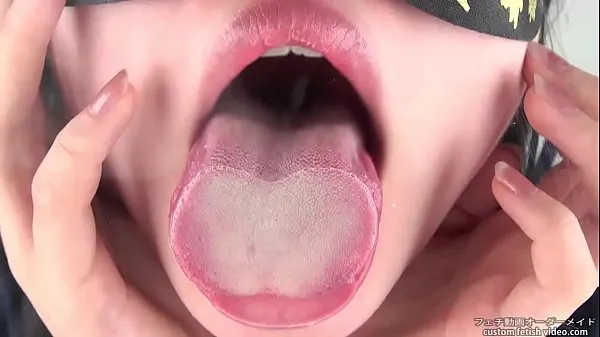 Grandes Lengua escupir fetichevídeos cálidos