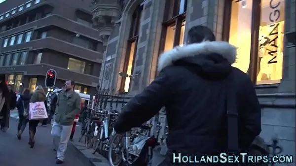 Büyük Dutch hooker in fishnets sıcak Videolar