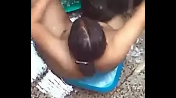 Big Indian Bathing outdoor nude warm Videos