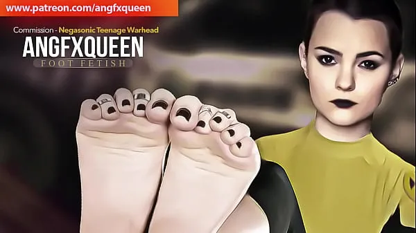 مقاطع فيديو رائعة NEGASONIC TEENAGE WARHEAD wrinkled soles toes رائعة