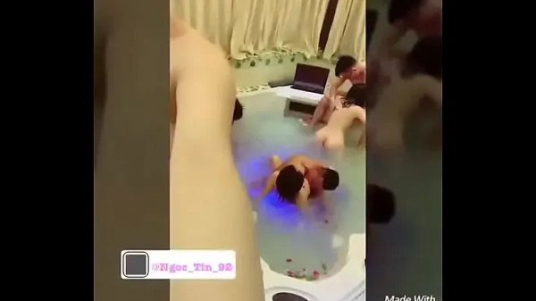 Grosses Bain Vietnam ensemble vidéos chaleureuses