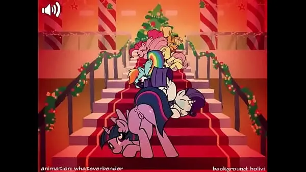 大きなWhateverbender：メリークリスマスと新年あけましておめでとうございます温かい動画