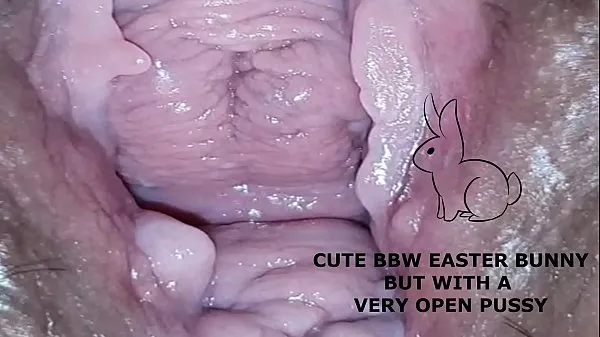 Velká Cute bbw bunny, but with a very open pussy vřelá videa