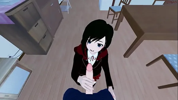 Big POV fucking Ruby Rose before giving her a doggystyle creampie. RWBY Hentai warm Videos