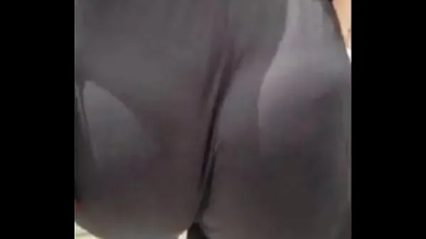 Big Candid fat ass walking on leggings warm Videos