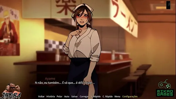 Grandes Juego Adulto de Naruto Shinobi - Harry y Ayame en el restaurante Ramen Ichirakuvídeos cálidos