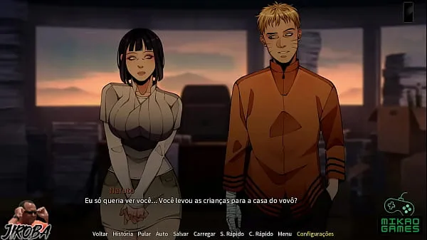 Grandes Naruto Shinobi Adult Game - Naruto y Hinata follando en la habitación del Hokagevídeos cálidos