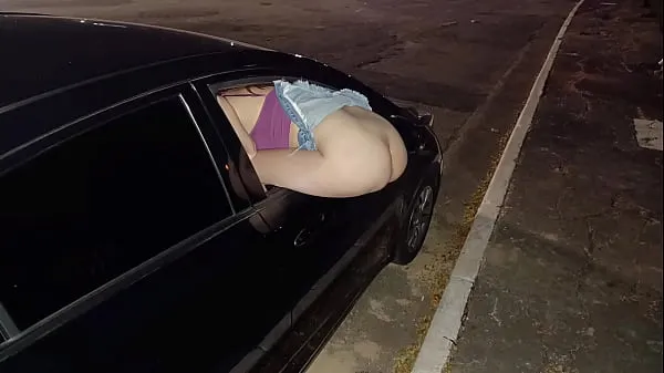 Store Wife ass out for strangers to fuck her in public varme videoer