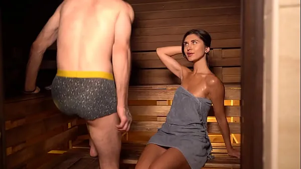 Big It was already hot in the bathhouse, but then a stranger came in warm Videos
