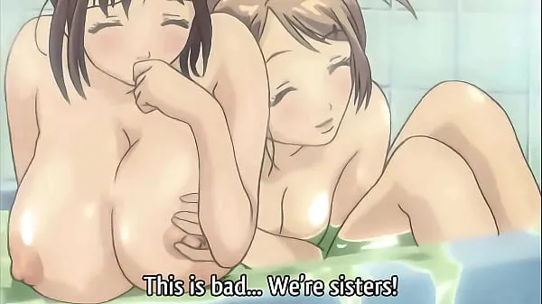 Big step Sisters Taking a Bath Together! Hentai [Subtitled warm Videos