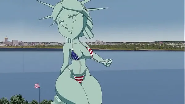 Big Statue of Liberty — Tansau (Porn Animation, 18 warm Videos