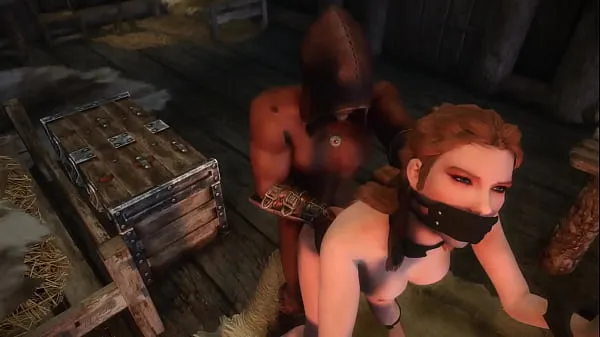 Grote Skyrim Fucking the local blacksmith wife warme video's