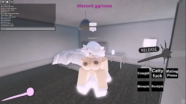 Duże Pounding a Girl on Roblox ciepłe filmy