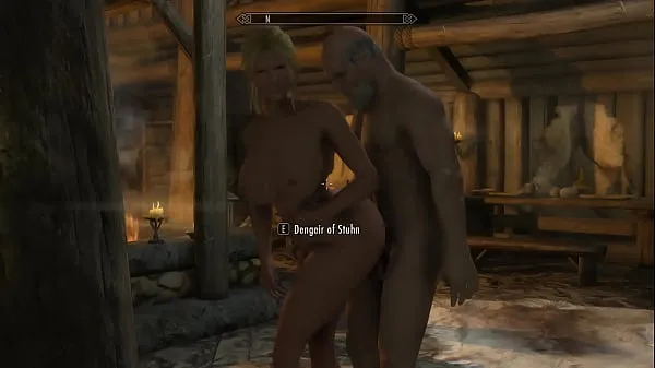 Grote Skyrim babe warme video's