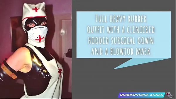 Büyük Rubbernurse Agnes - rubber surgical robe with hood and mask: cock sucking / wanking / prostate fucking up to the final cumshot in slow-mo sıcak Videolar