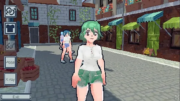 大きなFreezing time hentai game animation 3d温かい動画