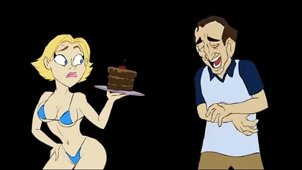 大 Nicolas Cage wants Cake Bikini Cut 温暖的视频